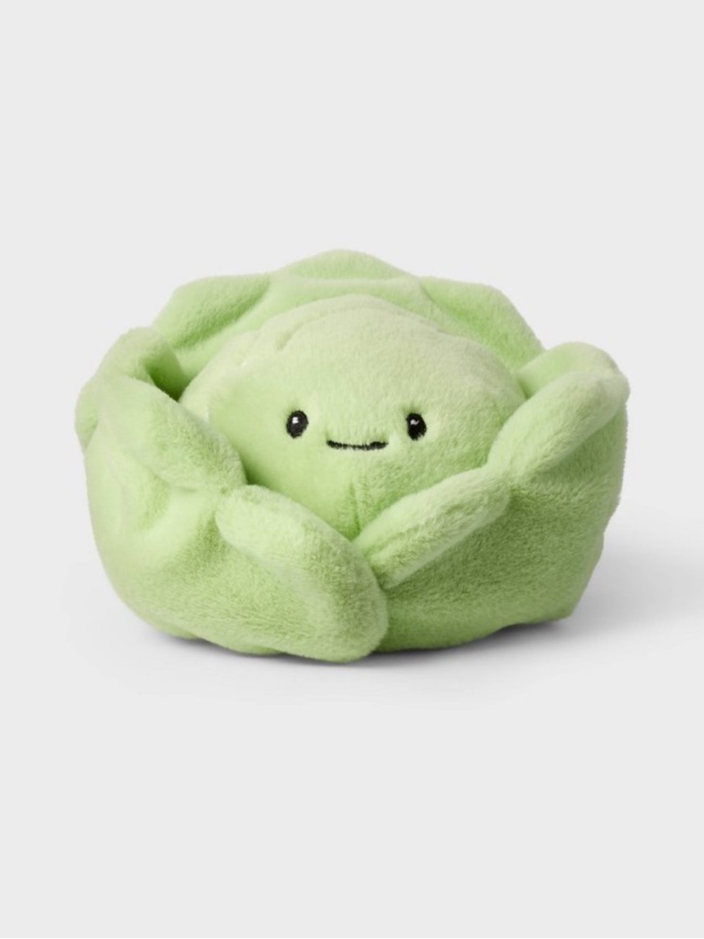 Target Green Plush Cabbage Toy size 6.5 inches.
